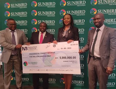 SUNBIRD IN K5 MILLION SUPPORT FOR PRESIDENTIAL CHARITY GOLF INITIATIVE